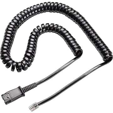 Plantronics Amplifier Coil Cord for H-Series Headsets