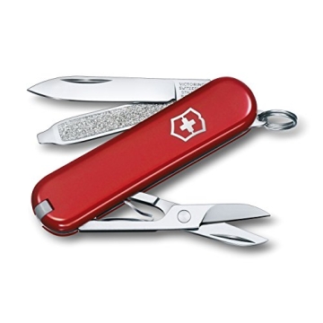 Victorinox Red Classic SD Pocket Knife - Versatile Tool
