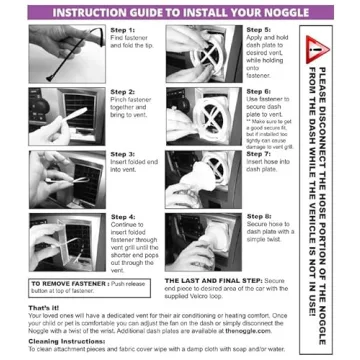 NOGGLE Kids Personal Air Conditioning System - 8ft Cool Air Hose