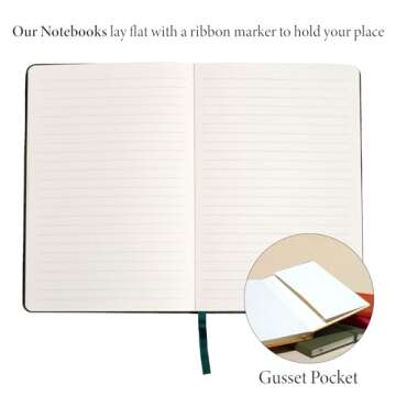 Premium Hardcover Ruled Journal for Writing and Travel