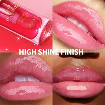 KIMUSE Sheer Lip Oil - Glossy, Hydrating, & Vegan Lip Care