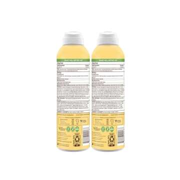 Babo Botanicals Sheer Zinc Continuous Sunscreen Spray SPF30 - Natural Zinc Oxide - Extra Sensitive Skin - Water Resistant - Vegan - Fragrance-Free - Air-Powered Spray - For all ages - 2-Pack