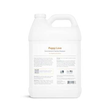 Veterinary Formula Smart Coat Complex Puppy Love Extra Gentle Tearless Shampoo, 128 Fl oz / 1 Gallon – For Pups Over 6 Weeks – With Fresh Scent, Long-Lasting Clean – Won't Dry Out Delicate Skin