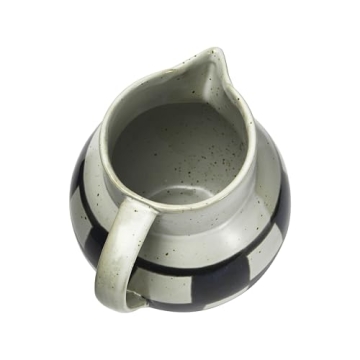 Charming Creative Co-Op Stoneware Pitcher in Blue