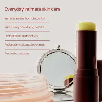 VMAGIC by Medicine Mama Lips Stick – Travel Size Organic Vulva Balm – Relieves Feminine Dryness, Itching, Burning, Redness, Irritation – Hormone Free – 15 ml