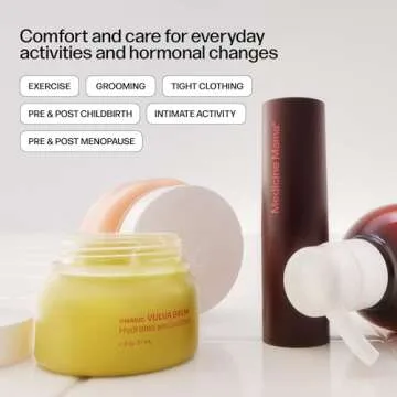 VMAGIC by Medicine Mama Lips Stick – Travel Size Organic Vulva Balm – Relieves Feminine Dryness, Itching, Burning, Redness, Irritation – Hormone Free – 15 ml