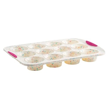 Trudeau Structured Silicone Muffin Pan for Perfect Baking