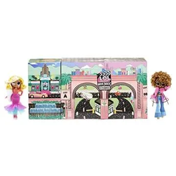 LOL Surprise OMG Movie Magic Studios with 70+ Surprises, 12 Dolls Including 2 Fashion Dolls, 4 Movie...