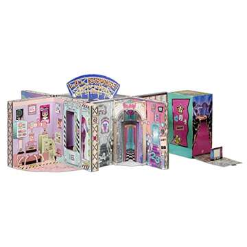 LOL Surprise OMG Movie Magic Studios with 70+ Surprises, 12 Dolls Including 2 Fashion Dolls, 4 Movie Stages, Green Screen & Accessories- Gift Toy for Girls Boys Ages 4 5 6 7+ Years