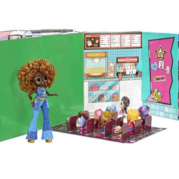 LOL Surprise OMG Movie Magic Studios with 70+ Surprises, 12 Dolls Including 2 Fashion Dolls, 4 Movie Stages, Green Screen & Accessories- Gift Toy for Girls Boys Ages 4 5 6 7+ Years