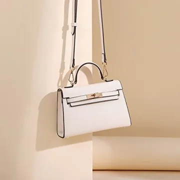 mothgel Mini Leather Satchel Bag for Women - Chic & Versatile Handbag