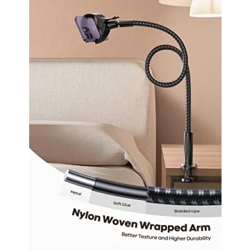 Lamicall Gooseneck Phone Holder for All Smartphones - Hands-Free Flexibility