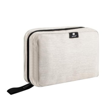 pack all Hanging Travel Toiletry Bag, Water Resistant Travel Bag, Portable Toiletry Shaver, Separati...