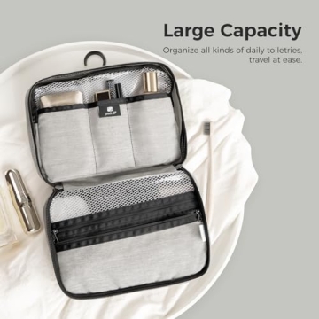 Pack All Travel Toiletry Bag - Water Resistant and Organized