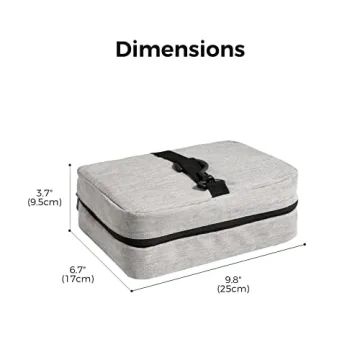 Pack All Travel Toiletry Bag - Water Resistant and Organized