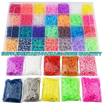 MUDO NEST 20000+ Loom Bands Kit for Kids Crafts