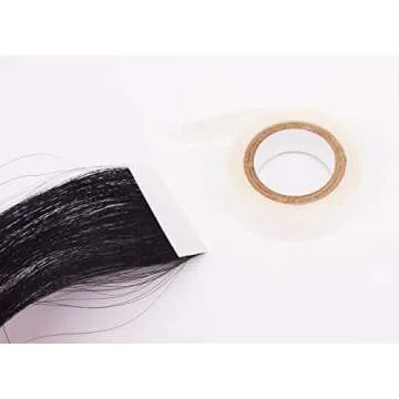 The Hair Shop Double Sided Tape for Skinweft Tape-In Remy Human Hair Extensions, Wig and Hair Pieces, 1/2" x 3 Yards (2 Pack)