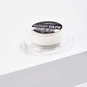 The Hair Shop Double Sided Tape for Skinweft Tape-In Remy Human Hair Extensions, Wig and Hair Pieces, 1/2" x 3 Yards (2 Pack)