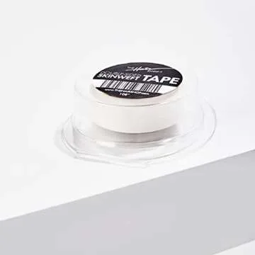 The Hair Shop Double Sided Tape for Skinweft Tape-In Remy Human Hair Extensions, Wig and Hair Pieces, 1/2" x 3 Yards (2 Pack)