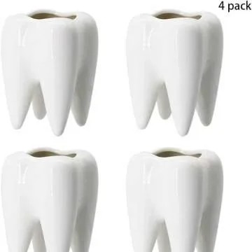 Teeth Pots: Organize Your Dental Care Easily
