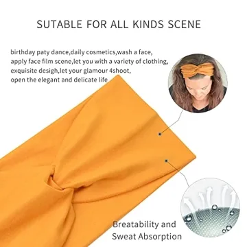 Jesries Non Slip Headbands Pack for Ultimate Comfort