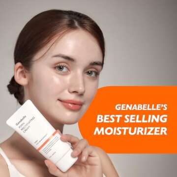 Genabelle PDRN Rejuvenating Cream - Lightweight Moisturizer with Original PDRN, CICA, Hyaluronic Aci...