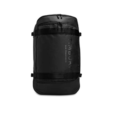 Timbuk2 Impulse Travel Backpack Duffel Bag, Jet Black, 45 Liter