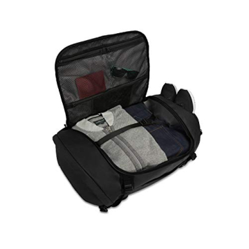 Timbuk2 Impulse Travel Backpack Duffel Bag, Jet Black, 45 Liter