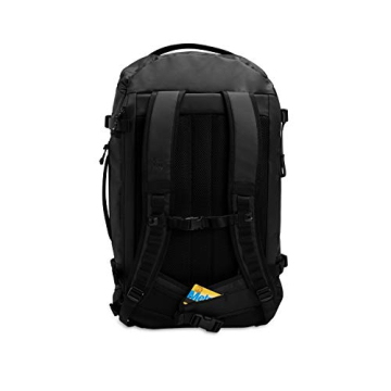 Timbuk2 Impulse Travel Backpack Duffel Bag, Jet Black, 45 Liter