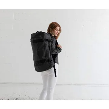 Timbuk2 Impulse Travel Backpack Duffel Bag, Jet Black, 45 Liter