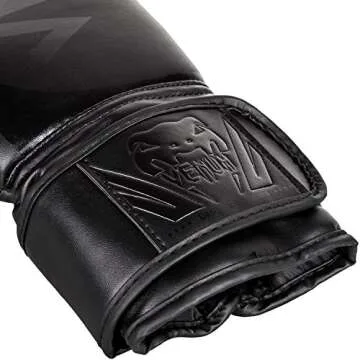 Venum Challenger 2.0 Boxing Gloves - Black/Black - 16-Ounce