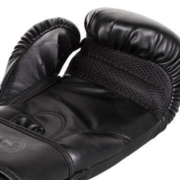 Venum Challenger 2.0 Boxing Gloves - Black/Black - 16-Ounce