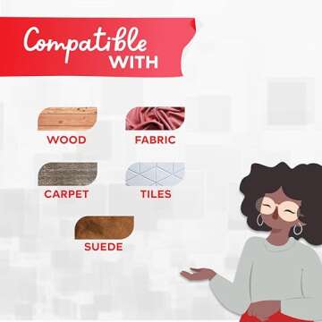 XFasten Anti-Scratch Cat Training Tape - Clear, 15 Yards