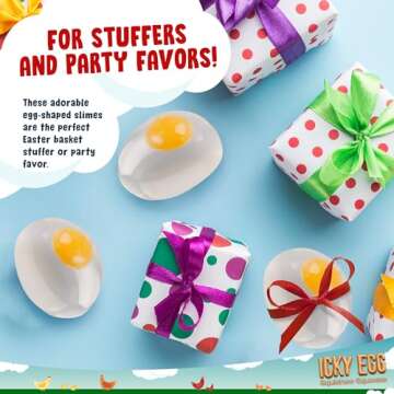 Namre' Funky Egg Splat Ball Squishy Toys | 4 Pack | Sensory Relief