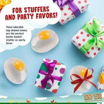 Namre' Funky Egg Splat Ball Squishy Toys | 4 Pack | Sensory Relief