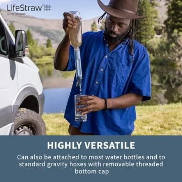 LifeStraw Peak Personal Water Filter for Safe Hydration