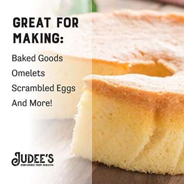 Judee's Gluten Free Whole Powdered Eggs 1.5 lbs - Gluten-Free Baking & Cooking Supplies for Breakfast, Camping & Outdoor Meals - Dried Eggs Powder