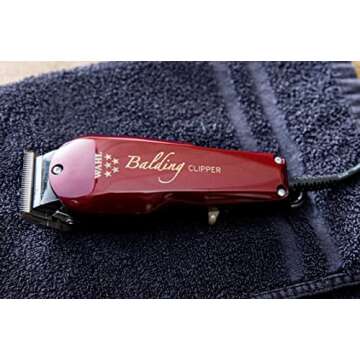 Wahl Professional 5 Star Corded Balding Clipper V5000 Motor Ultra Close Trimming