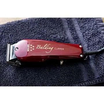 Wahl Professional 5 Star Corded Balding Clipper V5000 Motor Ultra Close Trimming