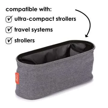Diono Buggy Buddy Universal Stroller Organizer with Cup Holders