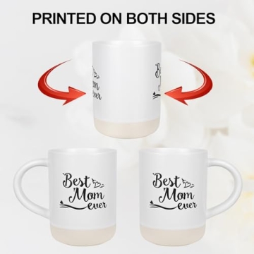 Cabtnca Gifts for Parents, Mom and Dad Gifts, Parents Christmas Gifts Ideas, Mom and Dad Mugs, Mom Gifts, Dad Gifts, Best Mom Dad Ever Coffee Mug, New Parents Gifts for Couples, 16Oz