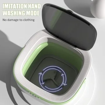 Compact Mini Washing Machine for Travel and Home