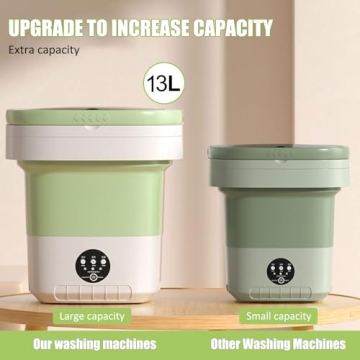 Compact Mini Washing Machine for Travel and Home