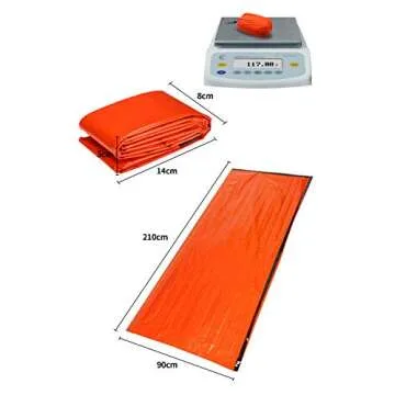 Zmoon Emergency Sleeping Bag 2 Pack - Durable & Lightweight