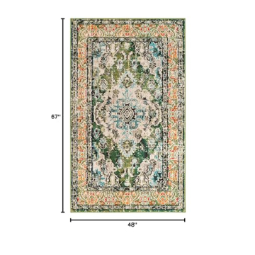 SAFAVIEH Monaco Collection Rug - Boho Chic Design