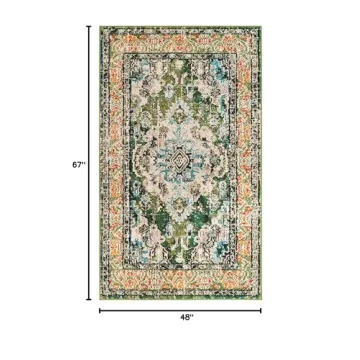 SAFAVIEH Monaco Collection Rug - Boho Chic Design