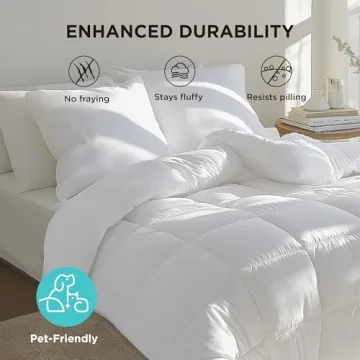 Bedsure King Comforter - Luxurious Down Alternative Bedding