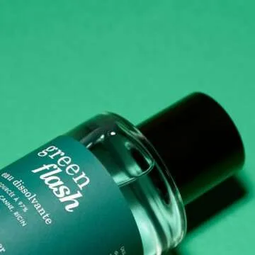 MANUCURIST • Green Flash Nail Polish Remover • Green Flash and Regular Nail Polish Remover • Effective Plant-Based • Acetone-Free Gel Nail Polish Remover • 3.38 fl oz