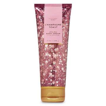 Bath and Body Works - Champagne Toast - 3 pc. Gift Set - Moisturizing Body Wash, Fine Fragrance Mist and Ultra Shea Body Cream - (2019 Edition)