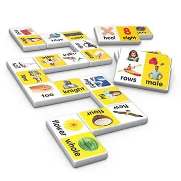 Junior Learning Homophone Match & Learn Dominoes Educational Game